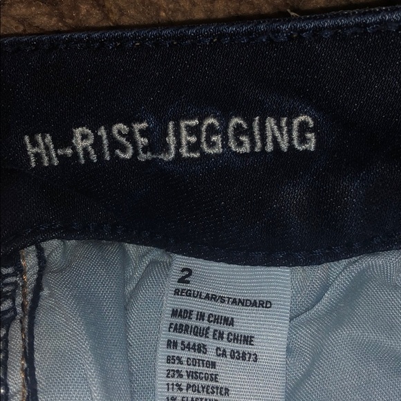 American Eagle dark wash  jeggings - Picture 5 of 5